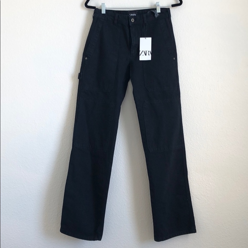 Zara pants deep blue